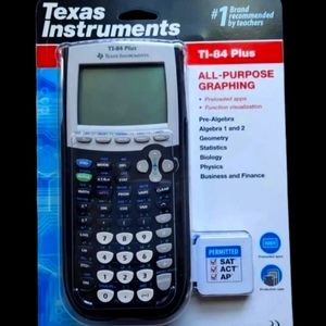 TI-84 Plus Grapging Calculator School Math Test Science New